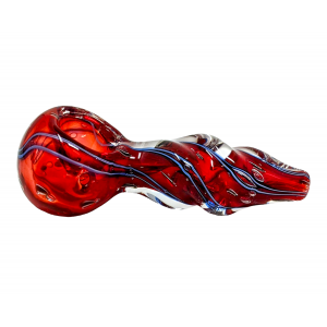 3" Slyme Frit Rod Art Work Hand Pipe (Pack Of 2) [SDK664]